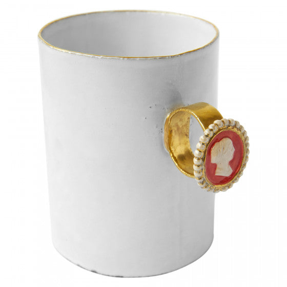 Tasse Camée tête de femme