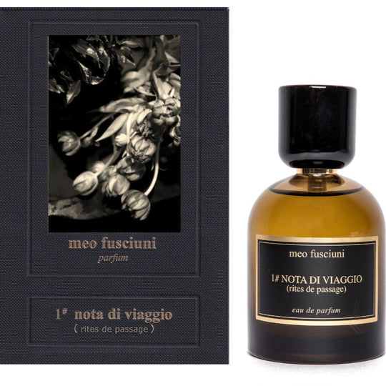 1 nota di viaggio MEO FUSCIUNI parfum